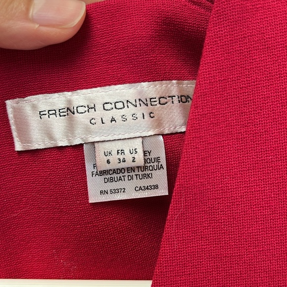 French Connection classic red dress - Picture 4 of 5
